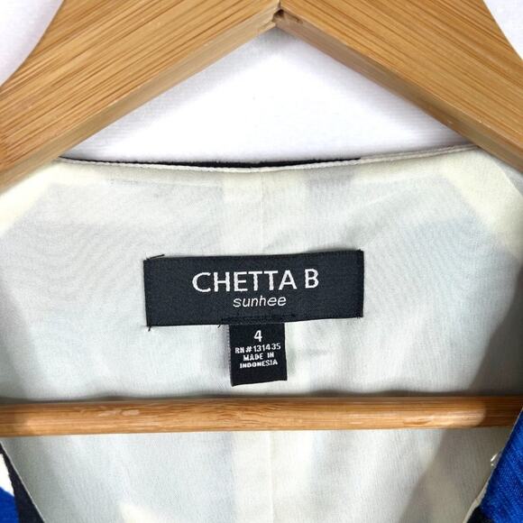 Chetta B Sunhee Geometric Sheath Dress - Picture 4 of 12